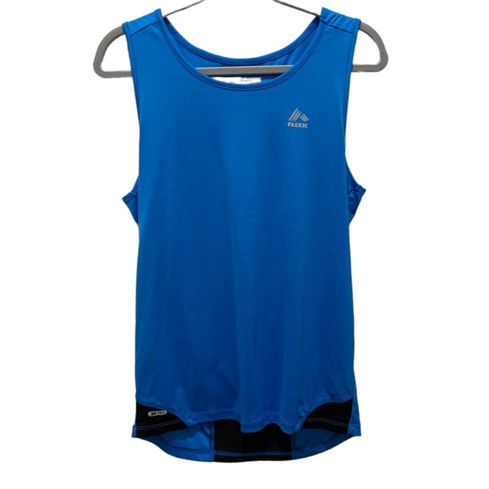 RBX performance tank bike top blue with black printed pattern insert small - Picture 2 of 7